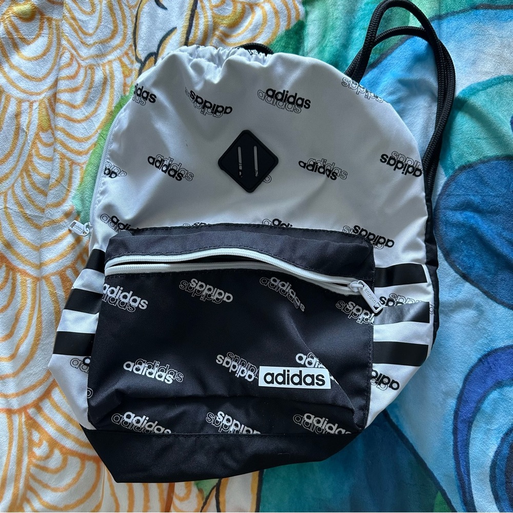 Adidas drawstring bag